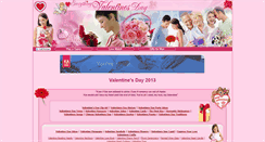 Desktop Screenshot of everythingvalentinesday.com